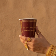 Emirati Women Day -Double Paper Cups -Oud- 25pcs